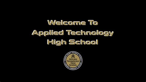 Applied Technology High School Open House 22 23 Youtube