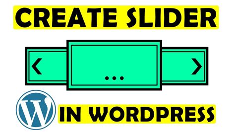 How To Create Slider In Wordpress Website Or Blog Best Free Wordpress