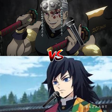 Hashira rap battle elim wheel pt.14 Tengen vs Giyuu : r/KimetsuNoYaiba