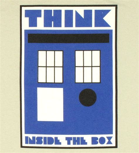 The Tardis Is Where I Do All Of My Best Thinking Doctor