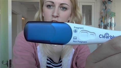 Live Pregnancy Test 14 Dpo Clearblue Plus 😍 Youtube