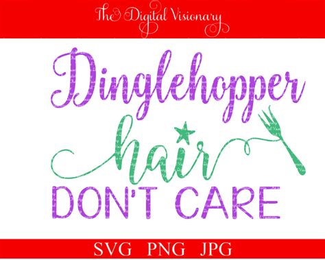 How to say dinglehopper in other languages? Dinglehopper Hair Don't Care Svg Free