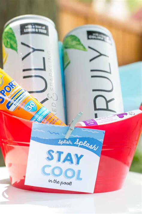 It's a birthday pool party created by maureen anders (and biz partner adria ruff) for her son jeff's. Sips and Poolside Dips: Hostess Gift - Elva M Design Studio
