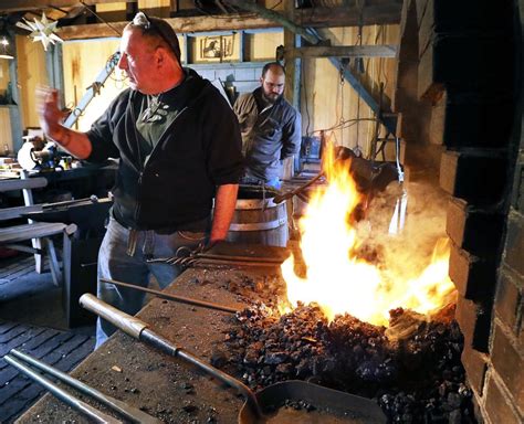 Students Learn Some Hands On History At Cold Spring Blacksmith Class