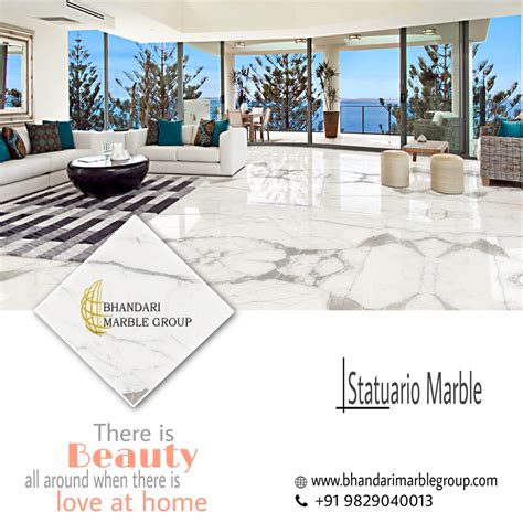 Welcome White Statuario Marble From Bhandari Marble Group India