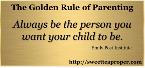 The Golden Rule Of Parenting Parenting Golden Rule Parenting Sons