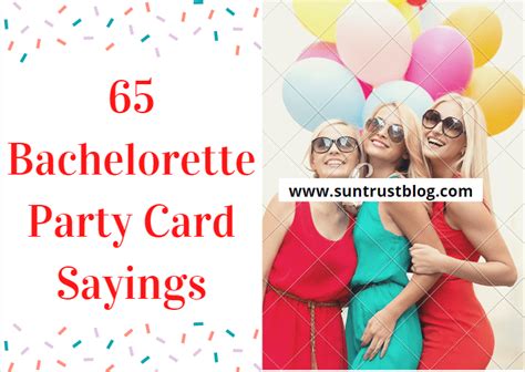 Bachelorette Party Card Sayings 65 Best Messages For Bridal Shower