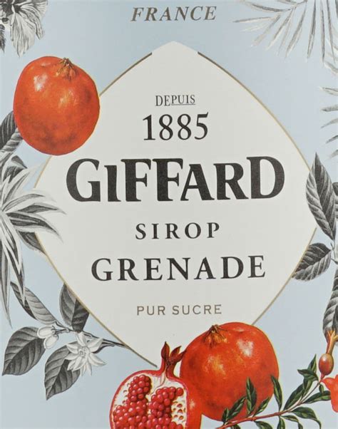 Giffard Granatapfel Grenade Pomegranate Sirup 1 Liter Sirup Aus
