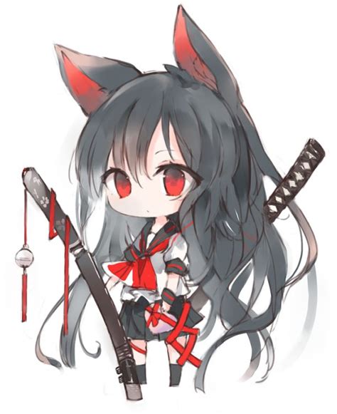 The 25 Best Anime Wolf Girl Ideas On Pinterest Fox Girl