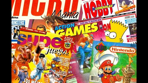 Descargar revistas de videojuegos 1980 1990 2000 en español YouTube