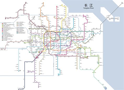 Shanghai Metro Plans To Add 9 New Lines 250km Of Track By 2025 R