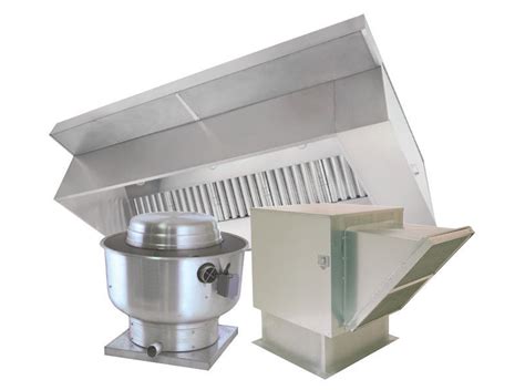 A kitchen hood, exhaust hood, or range hood is a device containing a mechanical fan that hangs above the stove or cooktop in the kitchen. 6' Type 1 Commercial Kitchen Wall Canopy Hood and Fan System