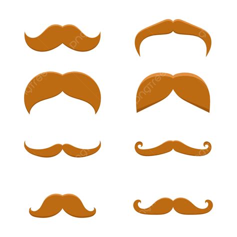 Bigode Pacote Grande Png Bigode Pacote Barba Grande Imagem Png E