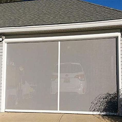 Garage Door Screen 2 Car Door Magnetic Self Sealing Closure Screen Door