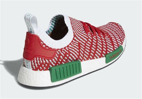 Adidas Nmd R1 Stlt Christmas Release Date D96820 Profile Sole Collector