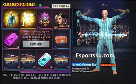 To celebrate the new year, free fire introduced the new beginning update with bermuda 2.0 and the collaboration with the famous anime one punch man. How to Get a Saitama Pajamas Bundle in Free Fire (FF ...