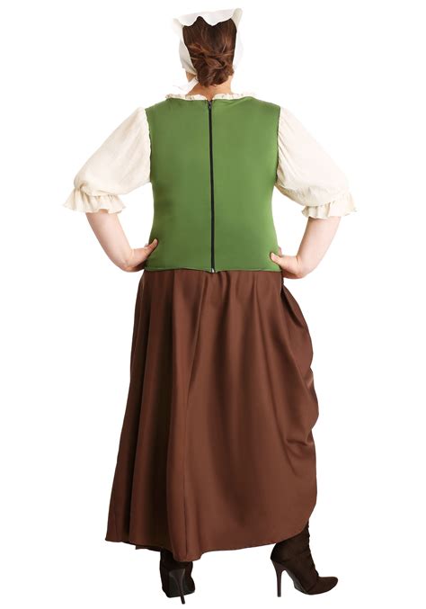 Plus Size Womens Medieval Pub Wench Costume
