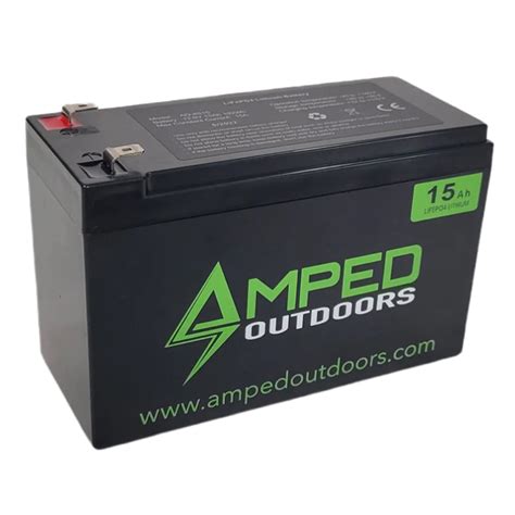 Amped Outdoors Lifepo4 Lithium Batteries Battery Only