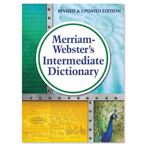 Merriam Webster Intermediate Dictionary Grades 6 8 Hardcover 1024