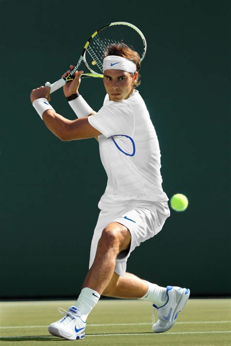 He has won the french open a record of ten times and two wimbledon championships in 2008 and 2010 , australian open in 2009 and the us open twice. DAILY SCOREBOARD: Rafael Nadal 2011 Wimbledon Nike Sports ...