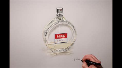 how to draw a perfume bottle youtube