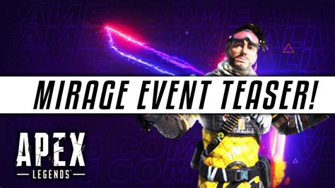 Apex Legends New Mirage Event Teaser Town Takeover Reveal Today