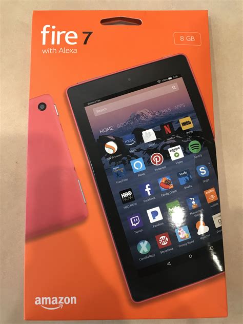 Prize 7 7 Kindle Fire Red Amazon Fire Tablet Amazon Kindle Fire
