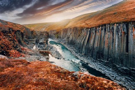 Studlagil Canyon Trekking Through Iceland Glacial Gates