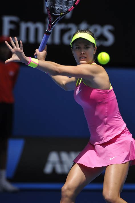 Eugenie Bouchard 2015 Australian Open In Melbourne Round 4 • Celebmafia