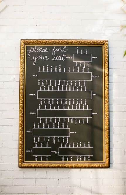 49 Ideas For Long Table Seating Chart Style Seating Chart Wedding