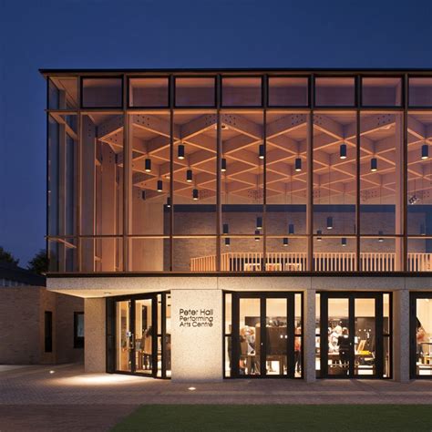 Buildinghaworth Tompkins Has Completed The Peter Hall Performing Arts
