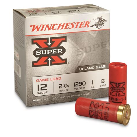 winchester super x game loads 12 gauge gia