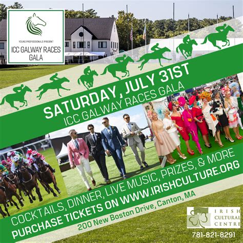 Celebrate The Galway Races At The Irish Cultural Centre Boston Irish