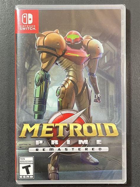 Metroid Prime Remastered Nintendo Switch Physical Game