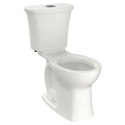American Standard Edgemere White Dual Flush Round Chair Height 2 Piece