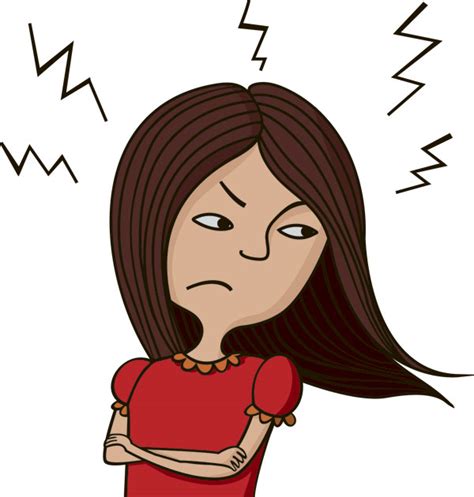 Irritated Girl Clipart Clip Art Library
