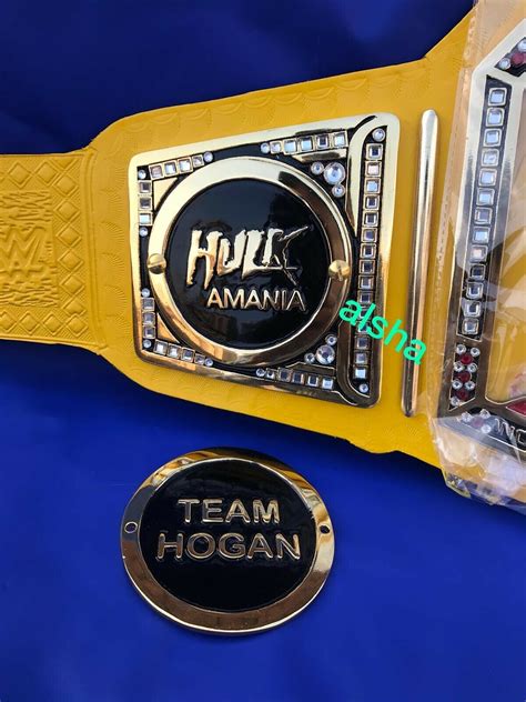 Hulk Hogan World Heavyweight Championship Belt Zees Belts