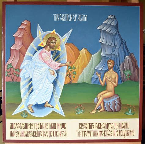 Iconographer Paul Stetsenko Usa Orthodox Icons Adam And Eve