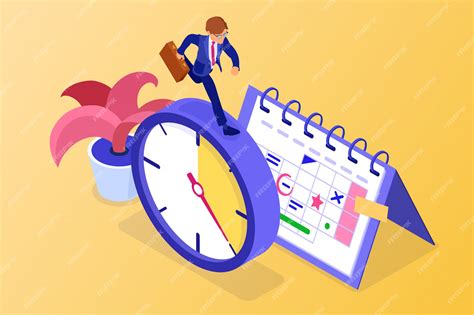 Premium Vector Planning Schedule Time Management