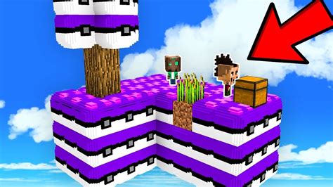 ¿puedes Sobrevivir Al Skyblock De Lucky Block Master Ball Minecraft