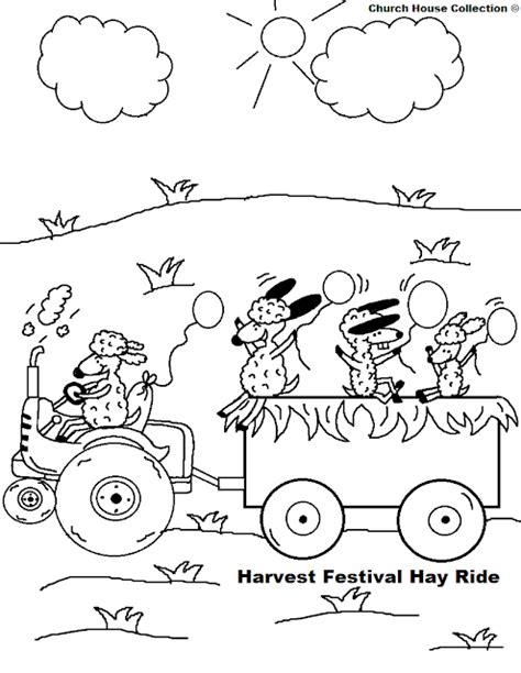 Download and print these moana coloring pages for free. Church House Collection Blog: Harvest Festival Hay Ride- Fall Festival Hay Ride Coloring Page ...