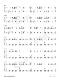 gurenge easy version  piano sheet  piano chords