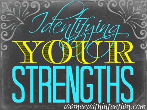 Identifying Your Strengths - Women With Intention