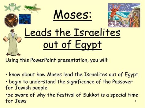 Ppt Moses Leads The Israelites Out Of Egypt Powerpoint Presentation