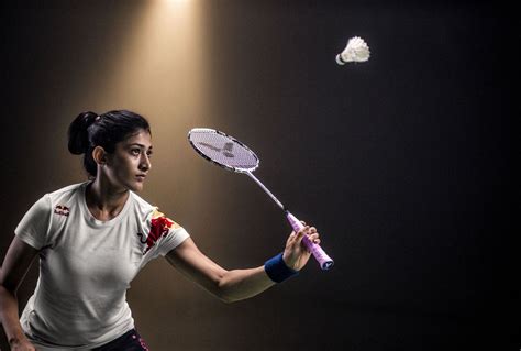 Indian Badminton Player Ashwini Playo