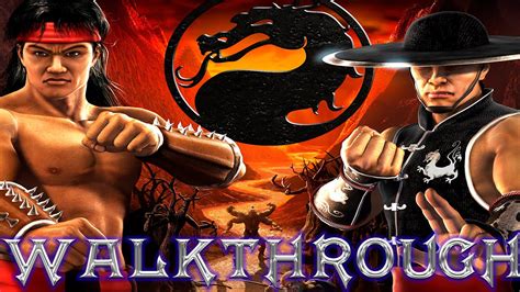 Mortal Kombat Shaolin Monks Ps2 Walkthroughlongplay 4k 60fps 2020