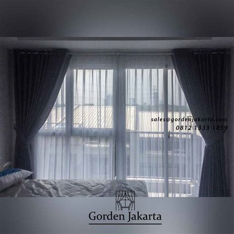 Gorden minimalis saat ini merupakan jenis gorden yang cukup diminati. Model Kain Gorden Rumah Minimalis Project Tubagus Angke ...