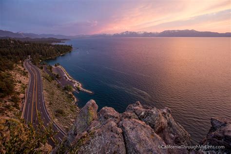 Cave Rock Best Sunset Spot In South Lake Tahoe California Through My