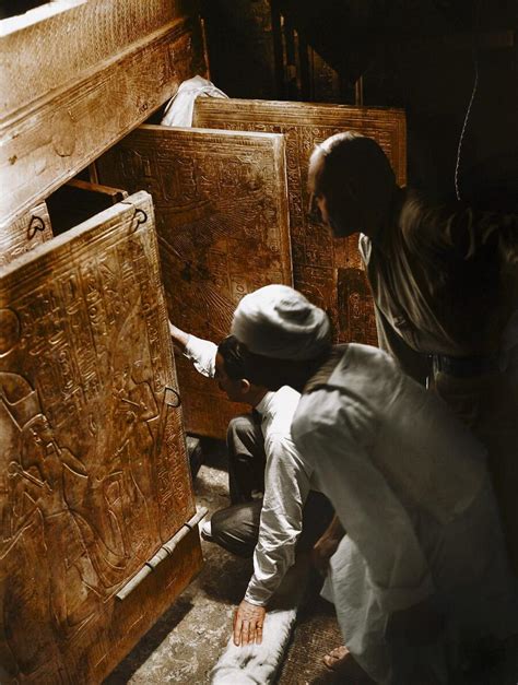 La Scoperta Della Tomba Di Tutankhamon In Bellissime Foto A Colori