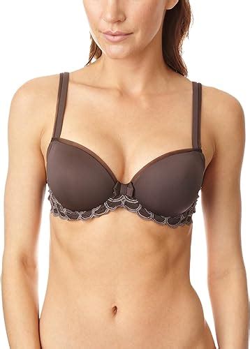 lou code moulded cup bra push up women s bra slate 36a uk clothing